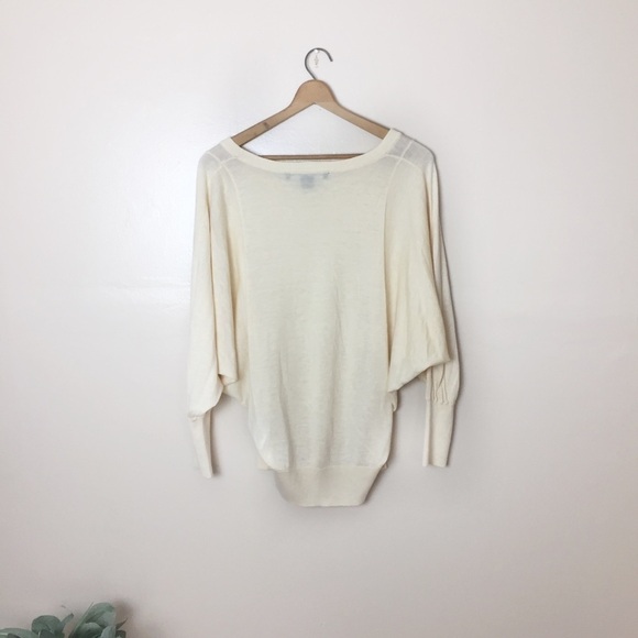 [French Connection] Ivory Dolman Sleeve Sweater - Picture 7 of 8